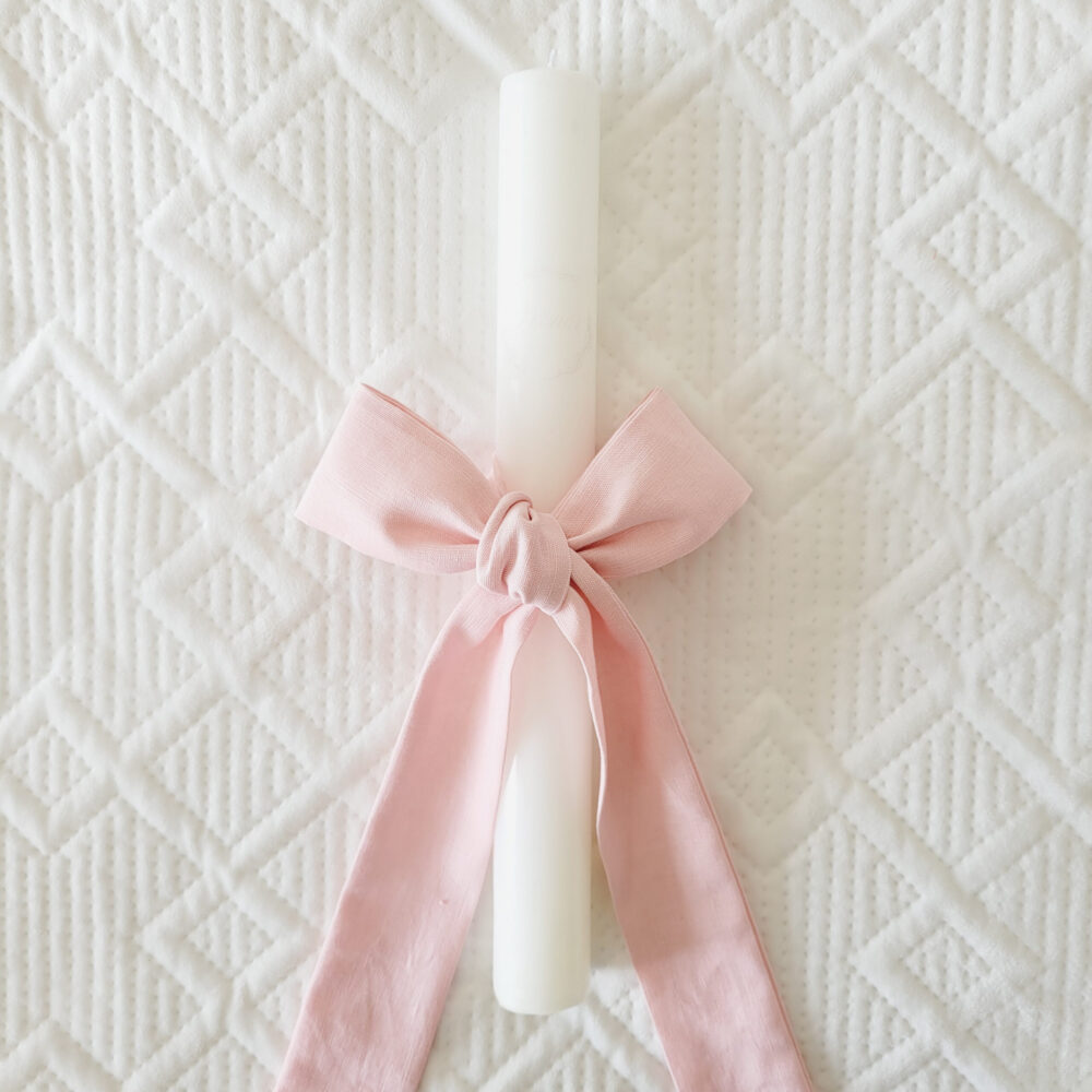 Vela Laço Tradicional em Linho
