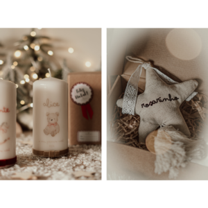Parafina Combo Vela Primeiro Natal e Estrela
