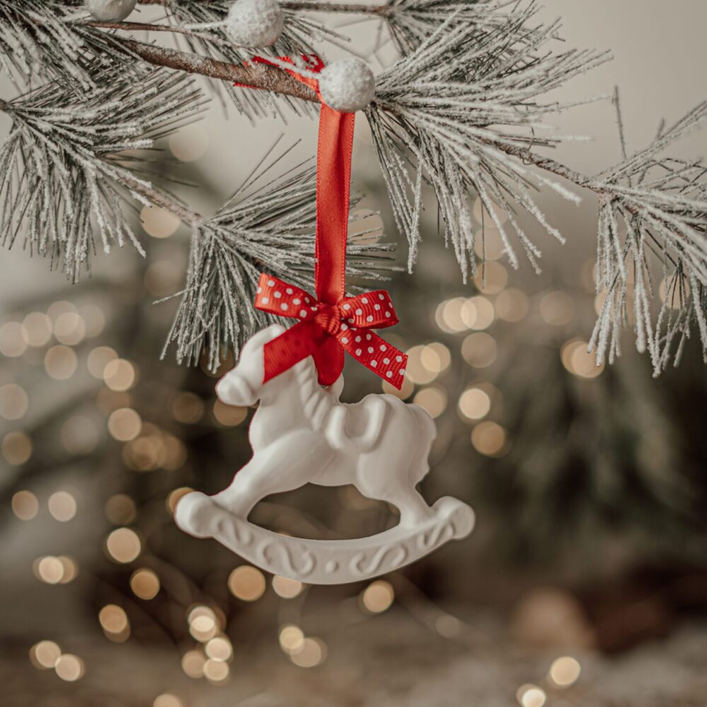 Cavalinho de Natal com chocolate