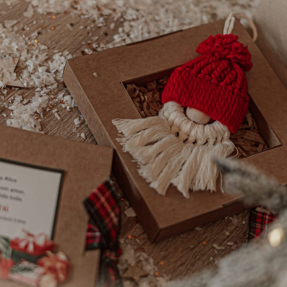 Pai Natal Macramé