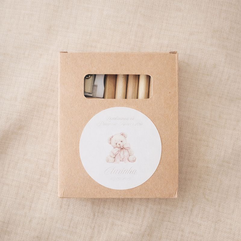 Bloco de Desenhos com Lápis de Cor