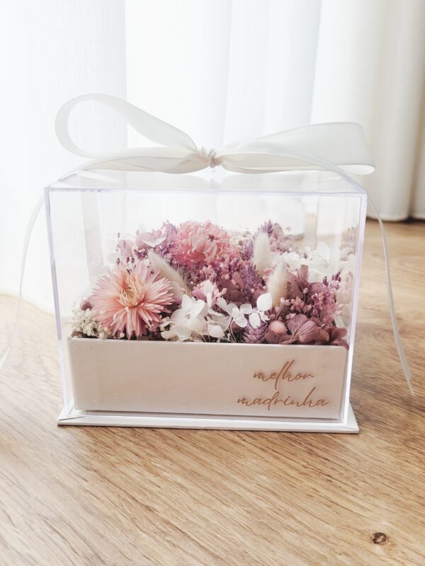 Caixa floral Madrinha