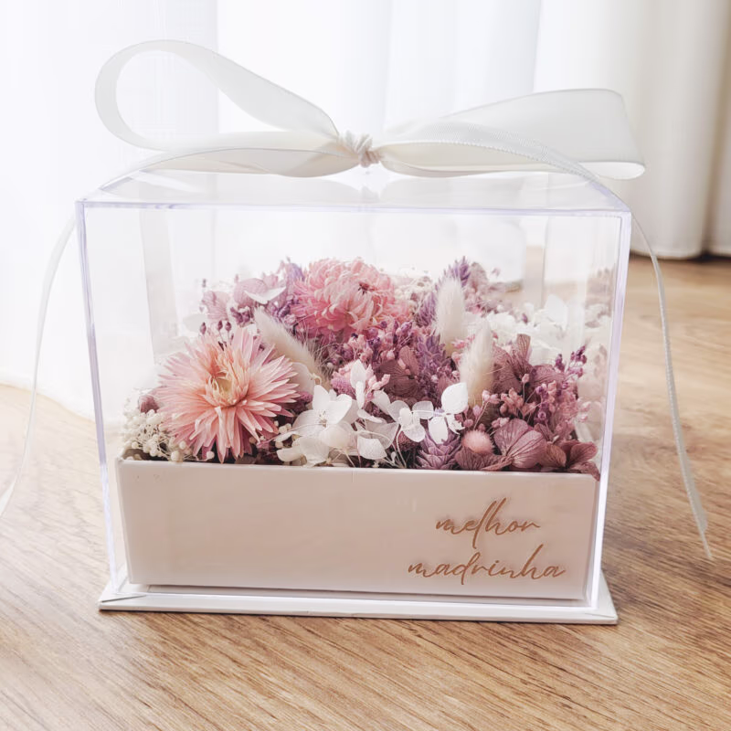 Caixa floral Madrinha