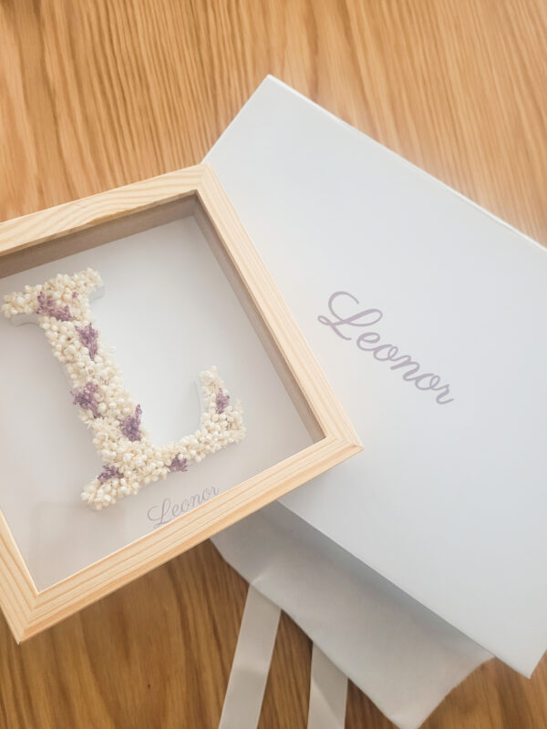 Quadro Inicial Floral
