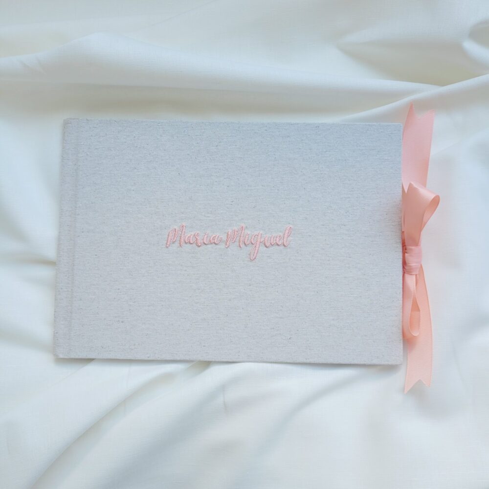 Livro de Mensagens / Álbum rústico